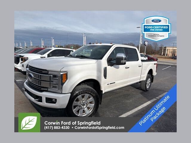 2019 Ford F-350 Super Duty Platinum Crew Cab 4WD