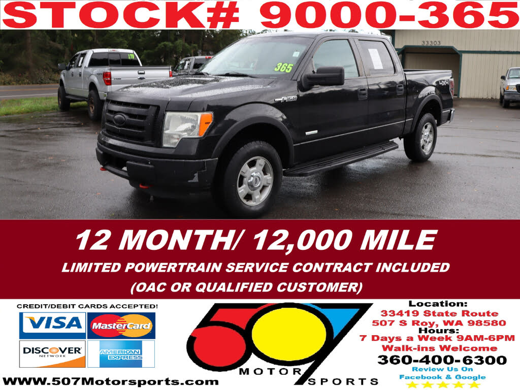 2012 Ford F-150 XLT SuperCrew LB 4WD