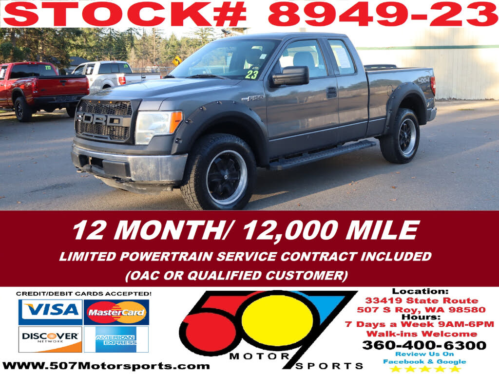 2012 Ford F-150 XL SuperCab 4WD