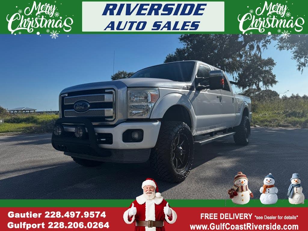 2015 Ford F-250 Super Duty Platinum Crew Cab 4WD