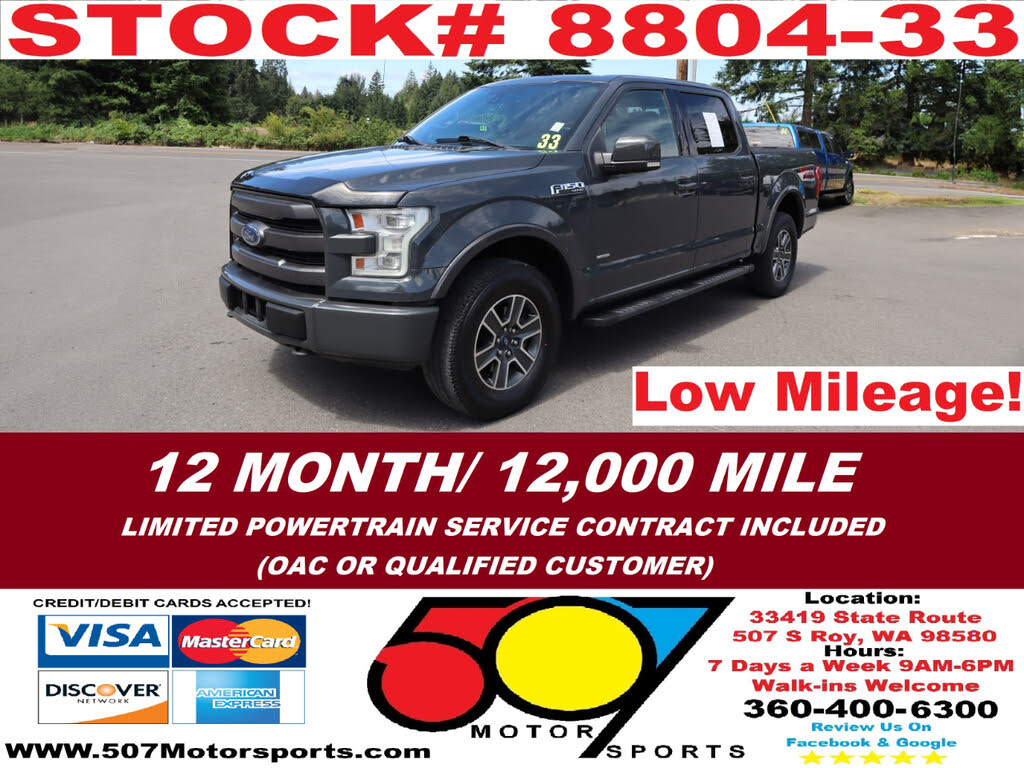 2016 Ford F-150 Lariat SuperCrew 4WD
