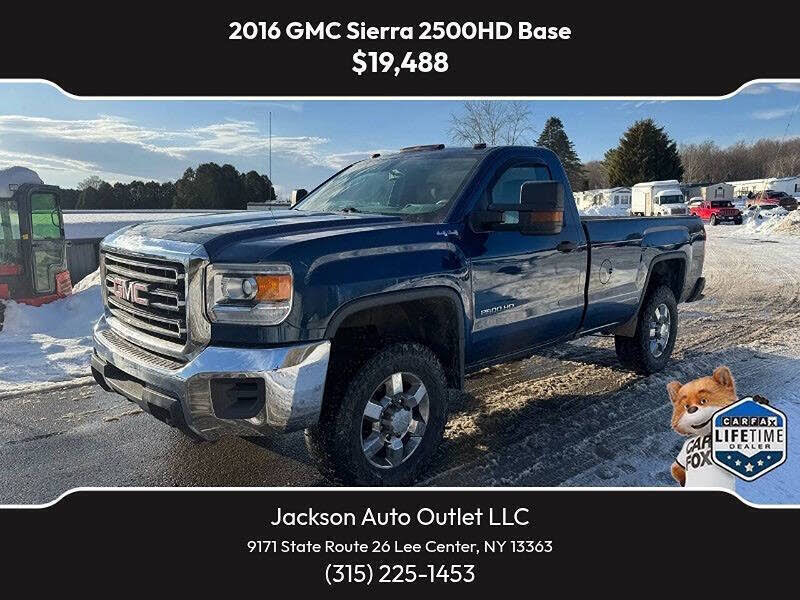 2016 GMC Sierra 2500HD Base LB 4WD