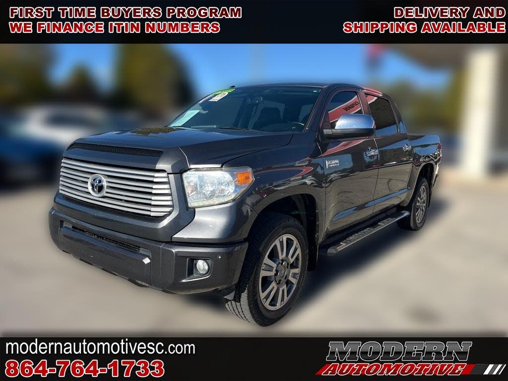 2017 Toyota Tundra Platinum CrewMax 5.7L FFV 4WD