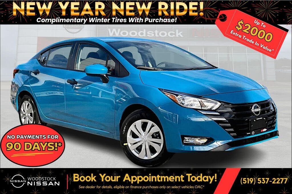2025 Nissan Versa S FWD