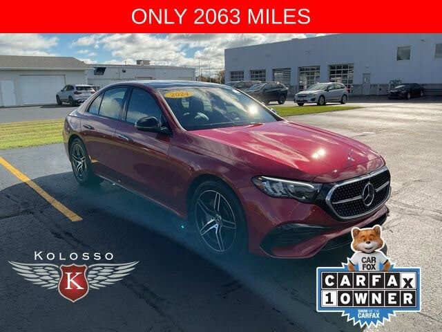 2024 Mercedes-Benz E-Class E 450 4MATIC