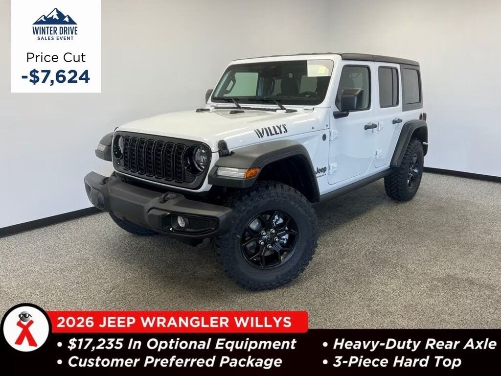 2026 Jeep Wrangler Willys 4-Door 4WD