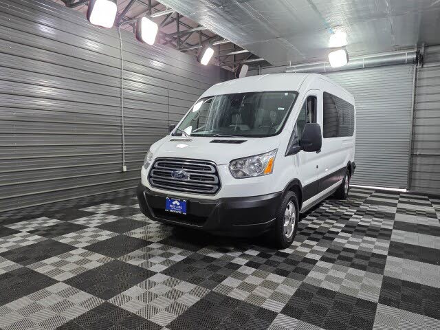 2019 Ford Transit Passenger 350 XLT Medium Roof LWB RWD with Sliding Passenger-Side Door