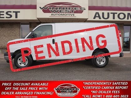 2023 GMC Savana Cargo 2500 RWD
