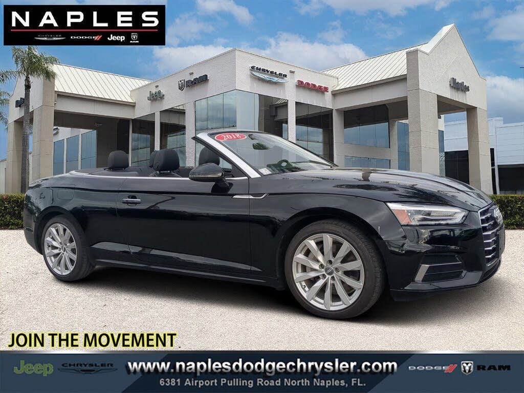 2018 Audi A5 2.0T quattro Premium Cabriolet AWD