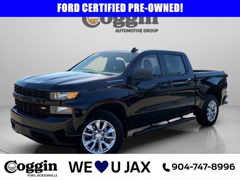 2022 Chevrolet Silverado 1500 Custom Crew Cab RWD