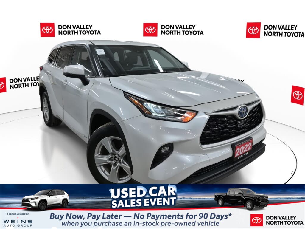Toyota Highlander Hybrid LE AWD 2022