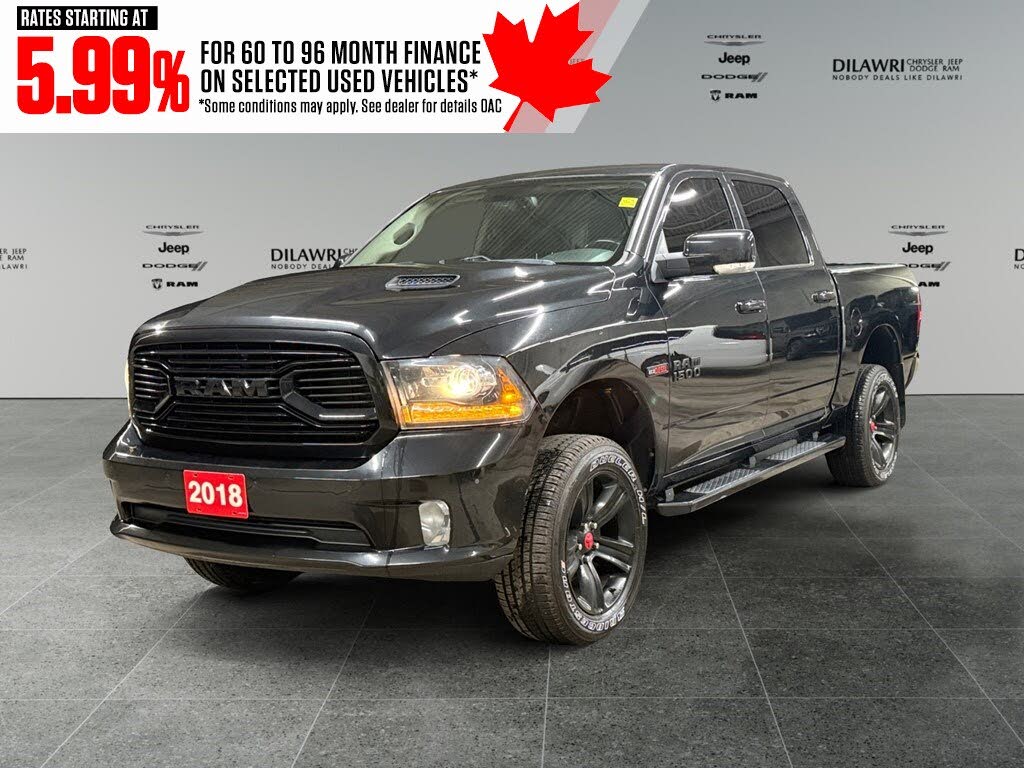 2018 RAM 1500 Sport Crew Cab 4WD