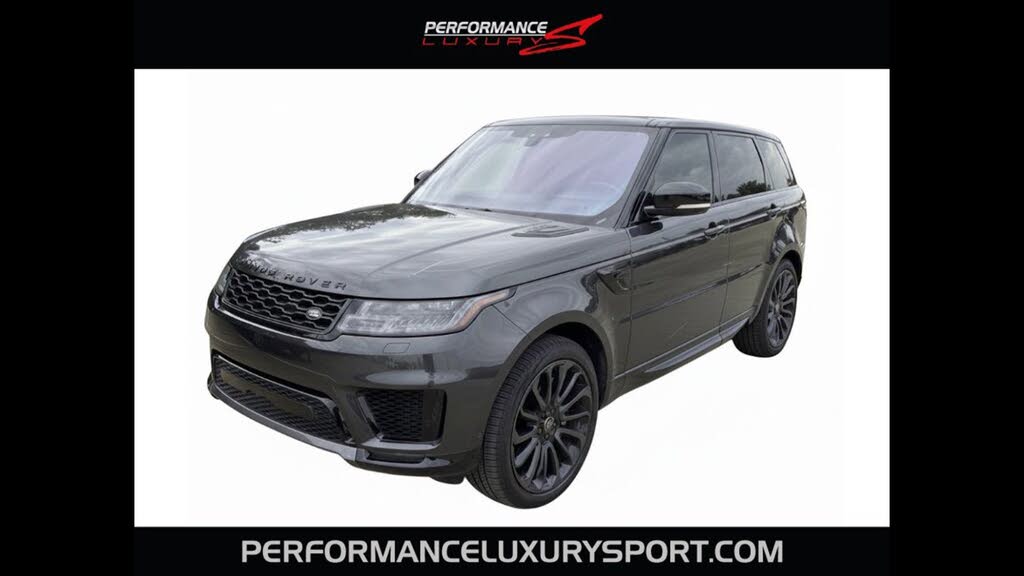 2021 Land Rover Range Rover Sport Silver Edition HSE AWD
