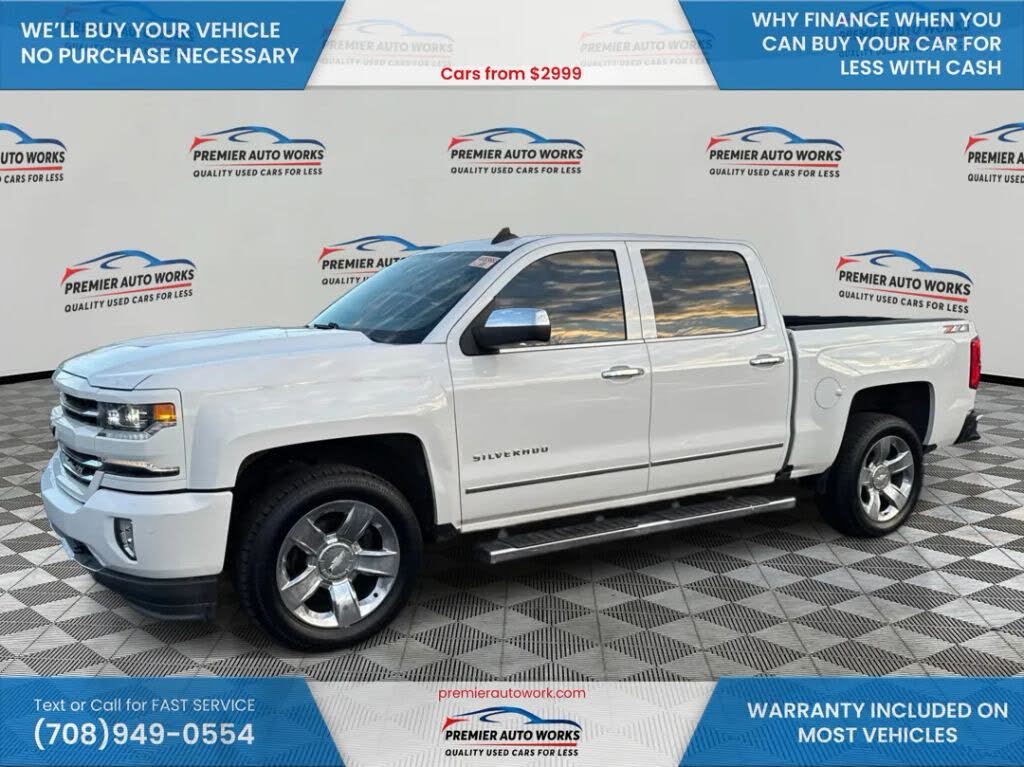 2018 Chevrolet Silverado 1500 LTZ Z71 Crew Cab 4WD