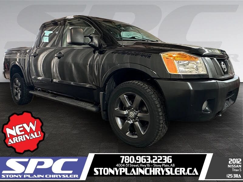 2012 Nissan Titan S Crew Cab 4WD
