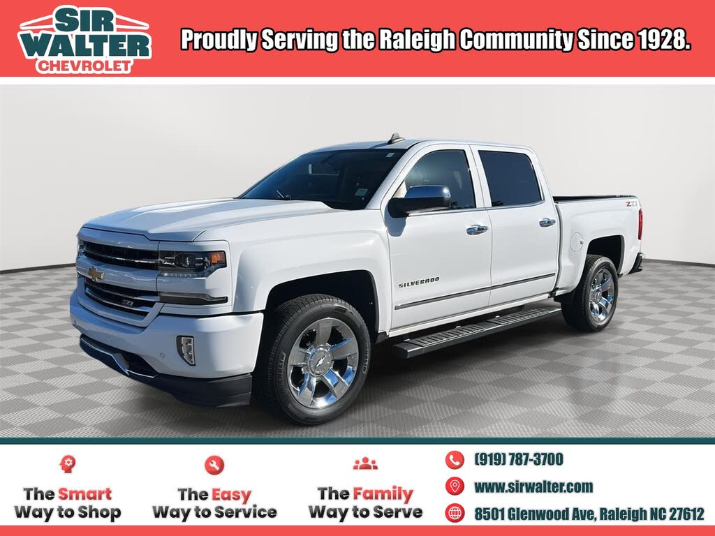 2018 Chevrolet Silverado 1500 LTZ Crew Cab 4WD