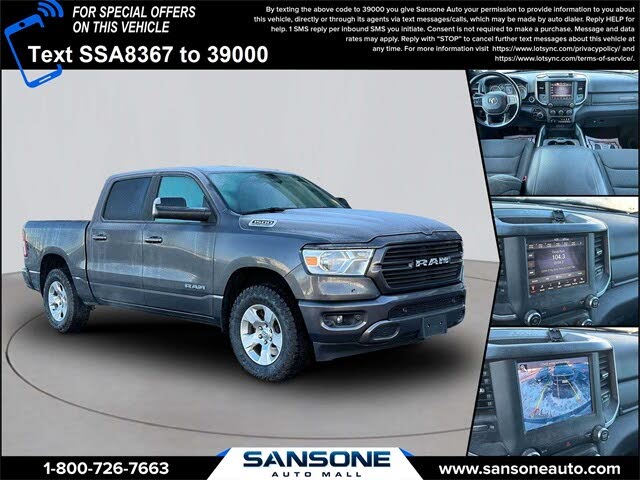 2021 RAM 1500 Big Horn Crew Cab 4WD