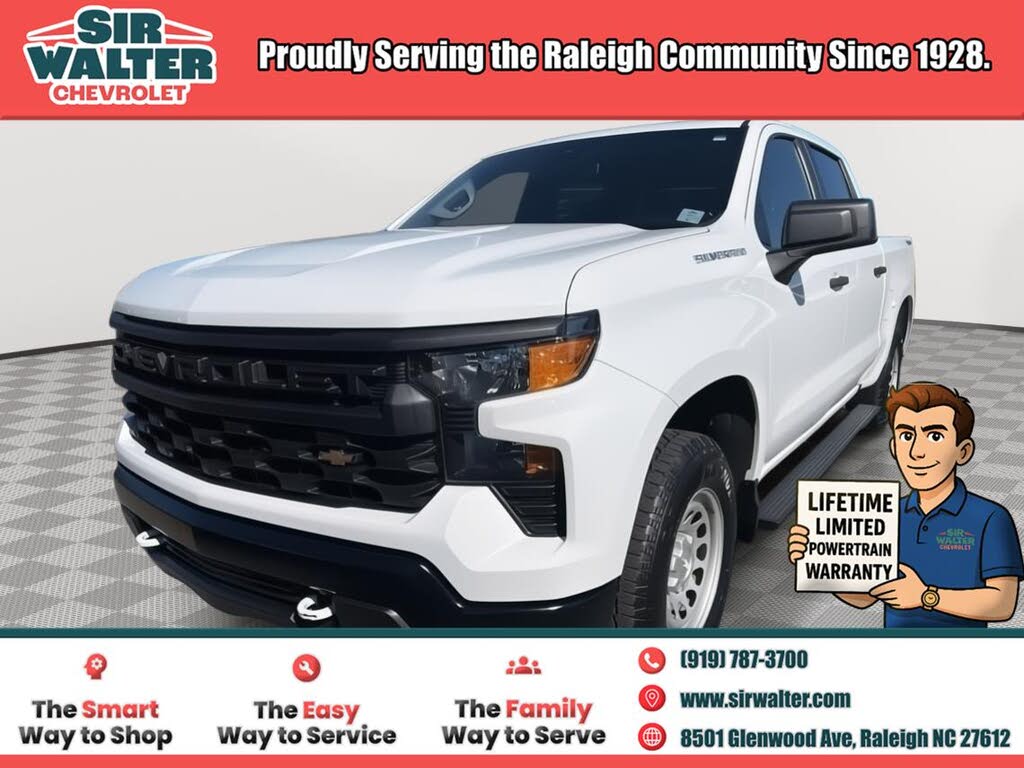 2022 Chevrolet Silverado 1500 Work Truck Crew Cab 4WD
