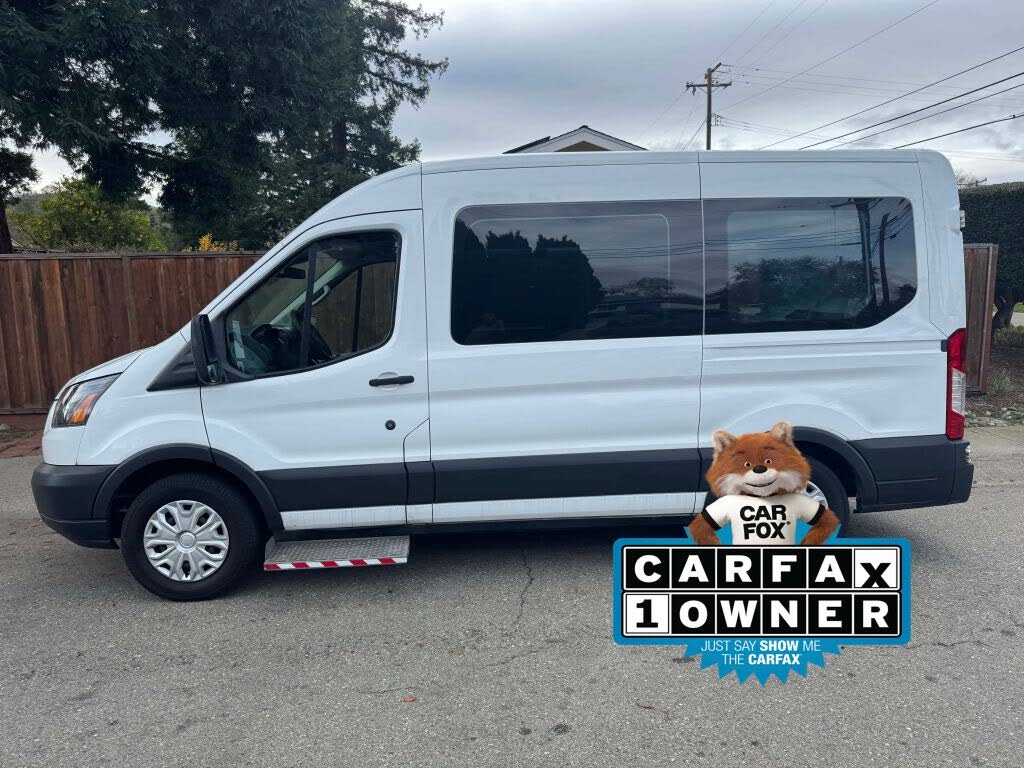 2018 Ford Transit Passenger 150 XL Medium Roof RWD with Sliding Passenger-Side Door
