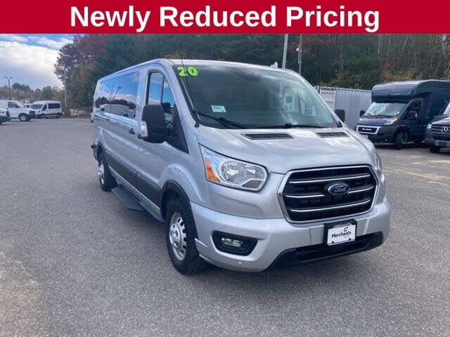 2020 Ford Transit Passenger 350 XLT Low Roof LWB AWD with Sliding Passenger-Side Door