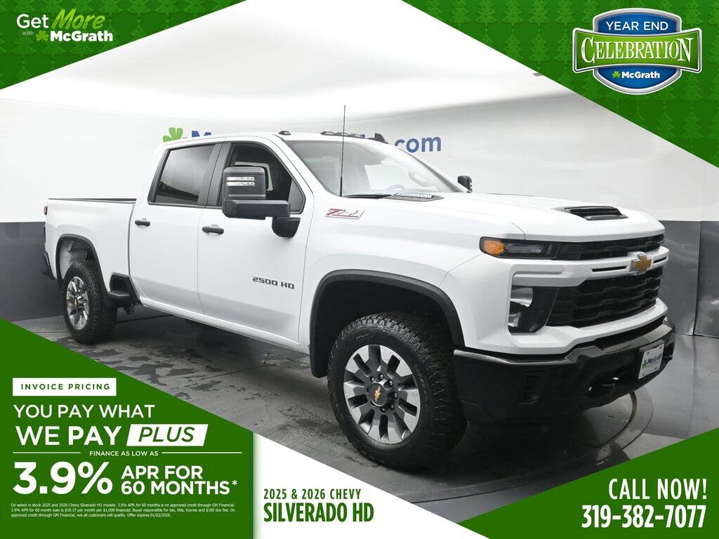 2026 Chevrolet Silverado 2500HD Custom Crew Cab 4WD