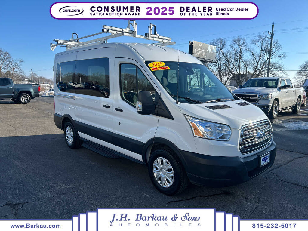 2019 Ford Transit Passenger 150 XLT Medium Roof RWD with Sliding Passenger-Side Door
