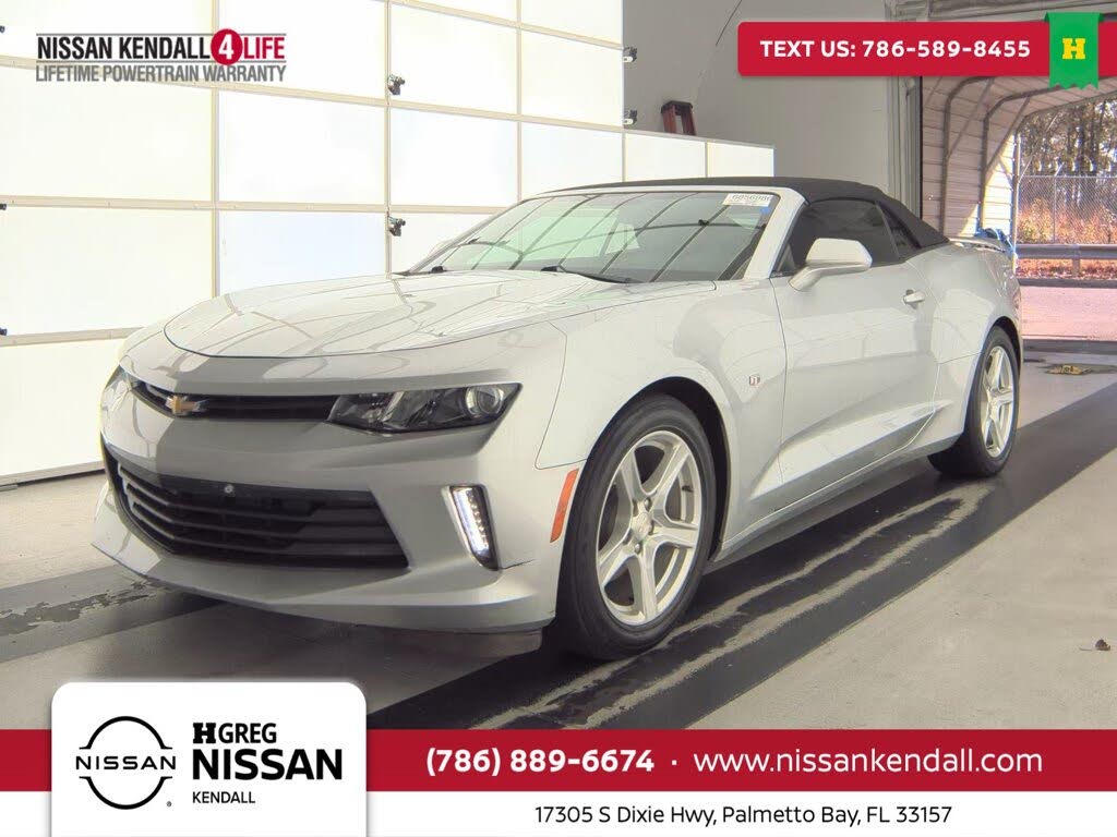 2018 Chevrolet Camaro 2LT Convertible RWD
