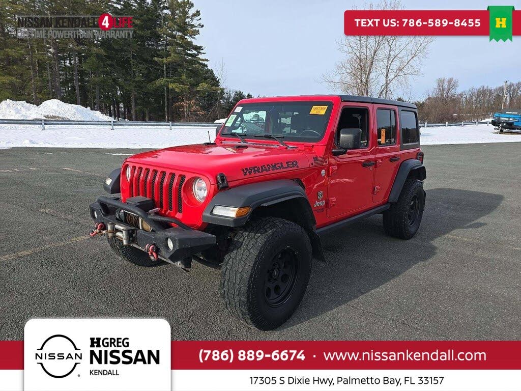 2018 Jeep Wrangler Unlimited Sport S 4WD