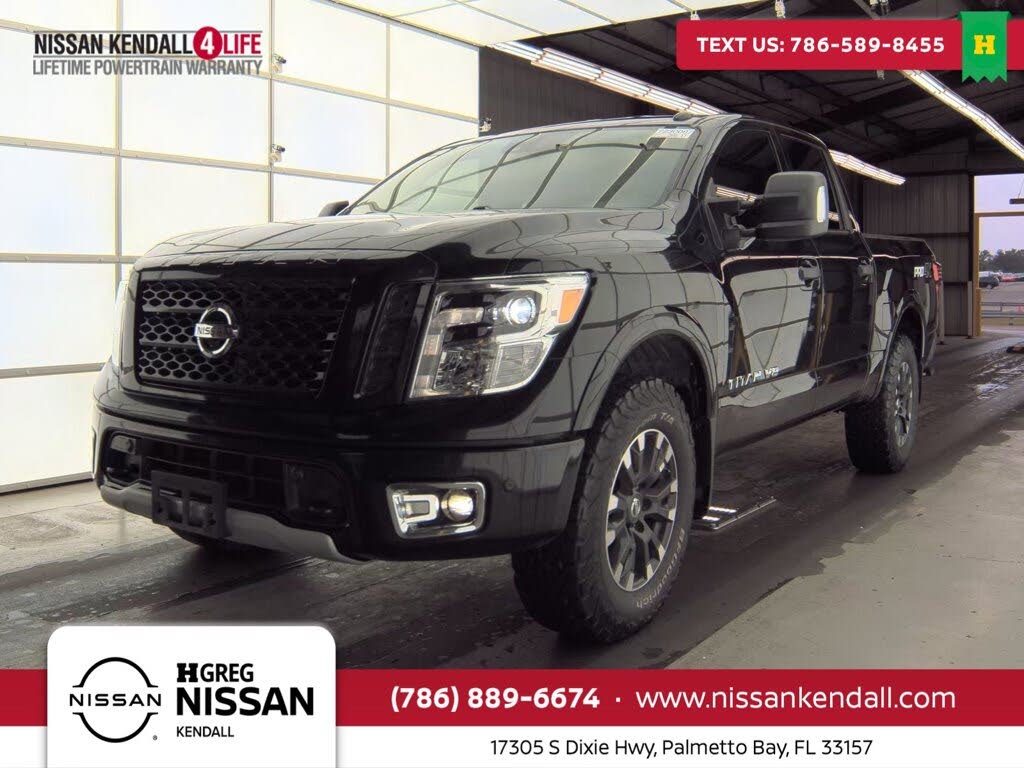 2019 Nissan Titan PRO-4X Crew Cab 4WD