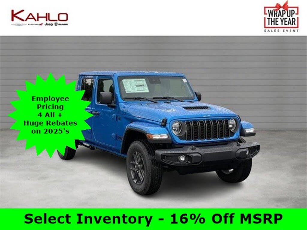 2025 Jeep Gladiator Sport S Crew Cab 4WD