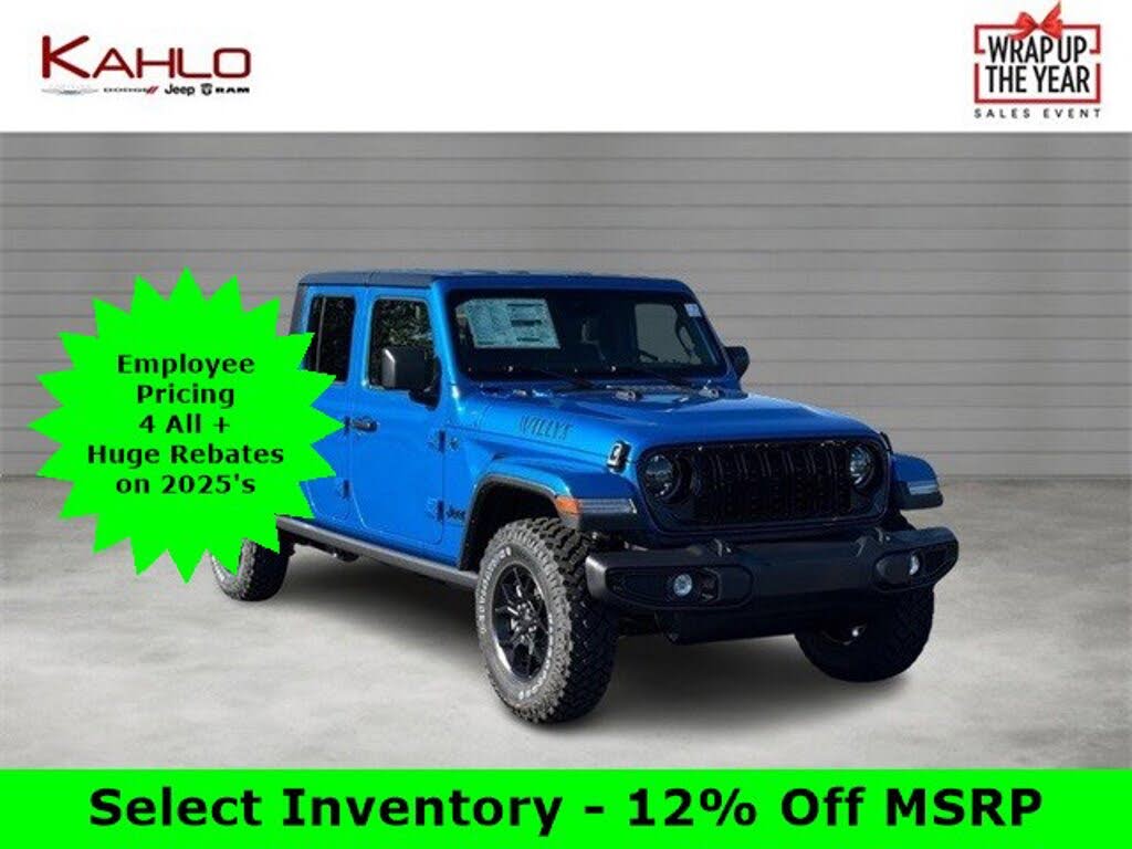 2025 Jeep Gladiator Willys Crew Cab 4WD