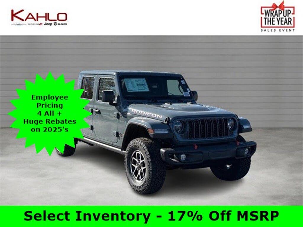 2025 Jeep Gladiator Rubicon X Crew Cab 4WD