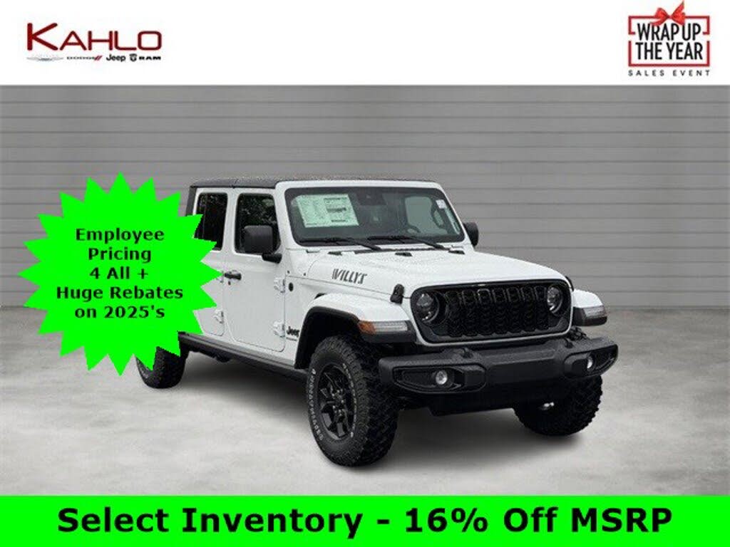 2025 Jeep Gladiator Willys Crew Cab 4WD