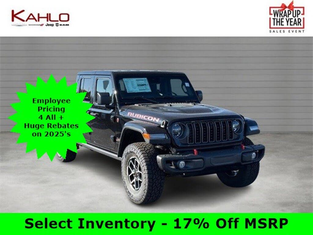 2025 Jeep Gladiator Rubicon X Crew Cab 4WD