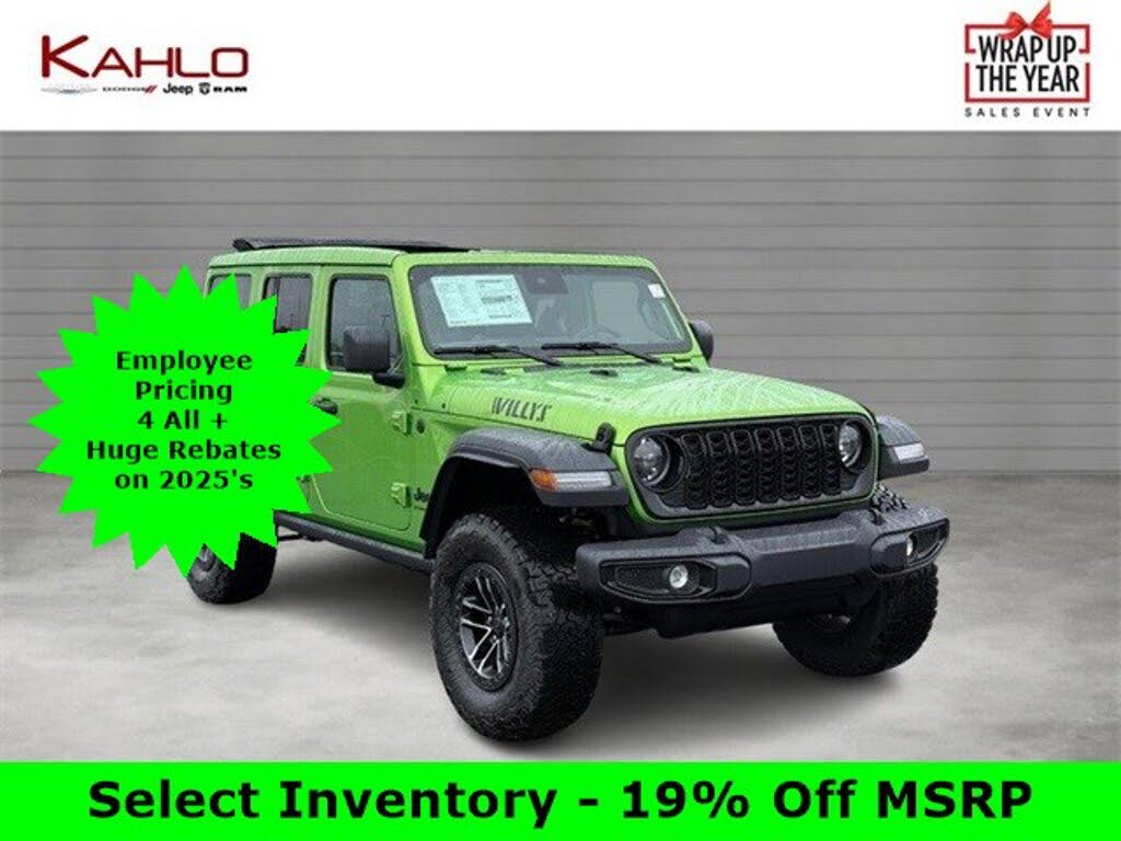 2025 Jeep Wrangler Willys 4-Door 4WD