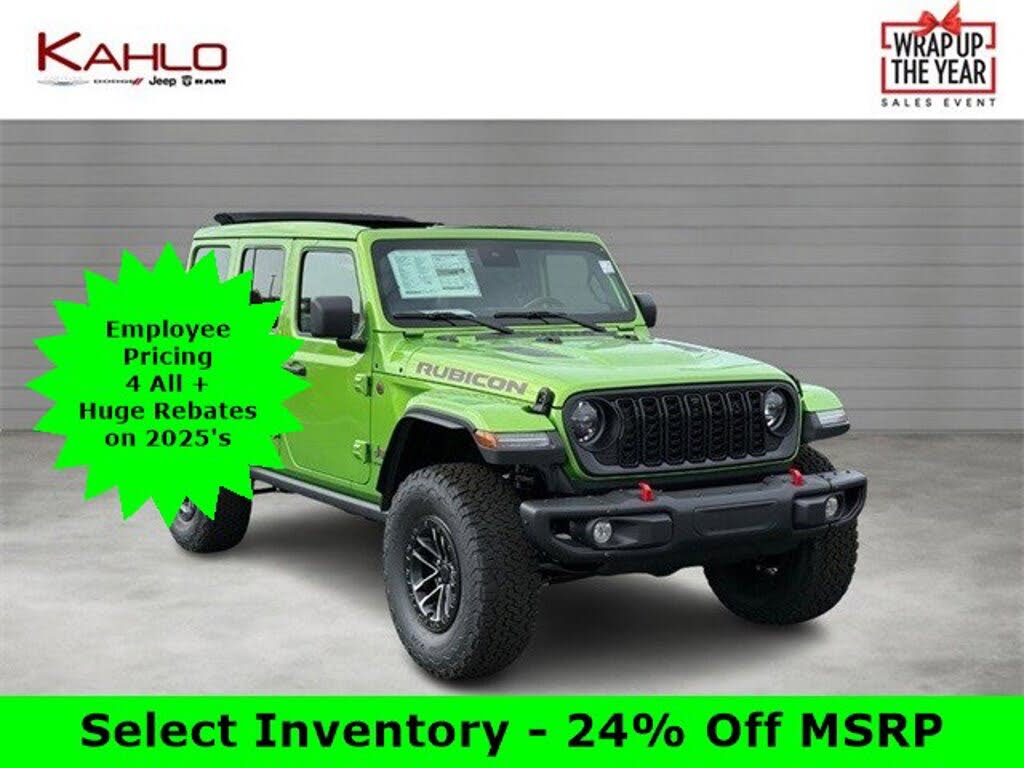 2025 Jeep Wrangler Rubicon X 4-Door 4WD