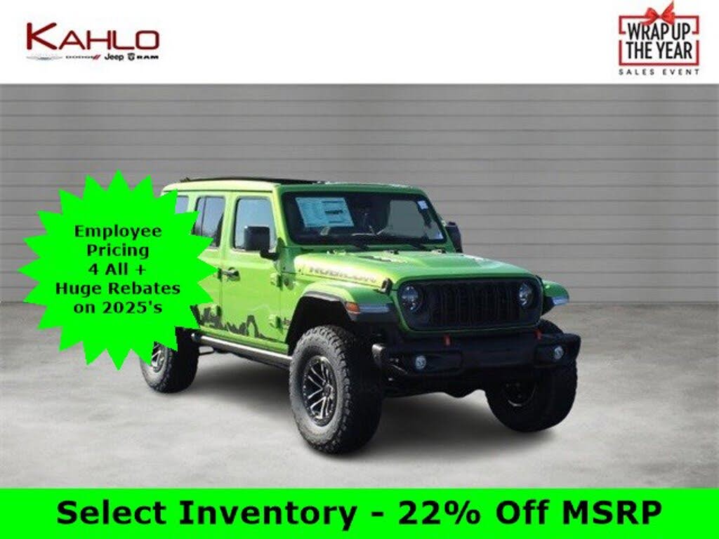 2025 Jeep Wrangler Rubicon X 4-Door 4WD