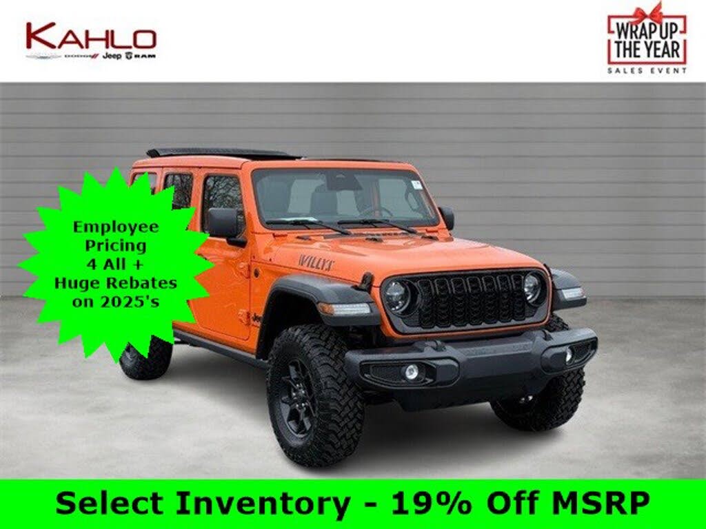 2025 Jeep Wrangler Willys 4-Door 4WD