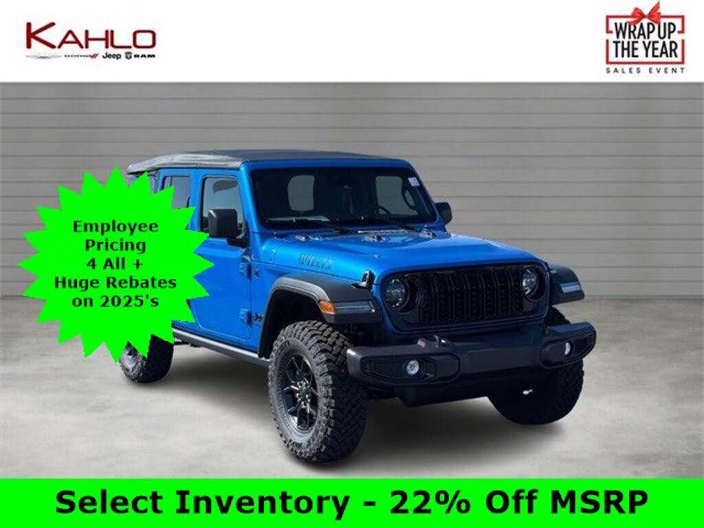 2025 Jeep Wrangler Willys 4-Door 4WD
