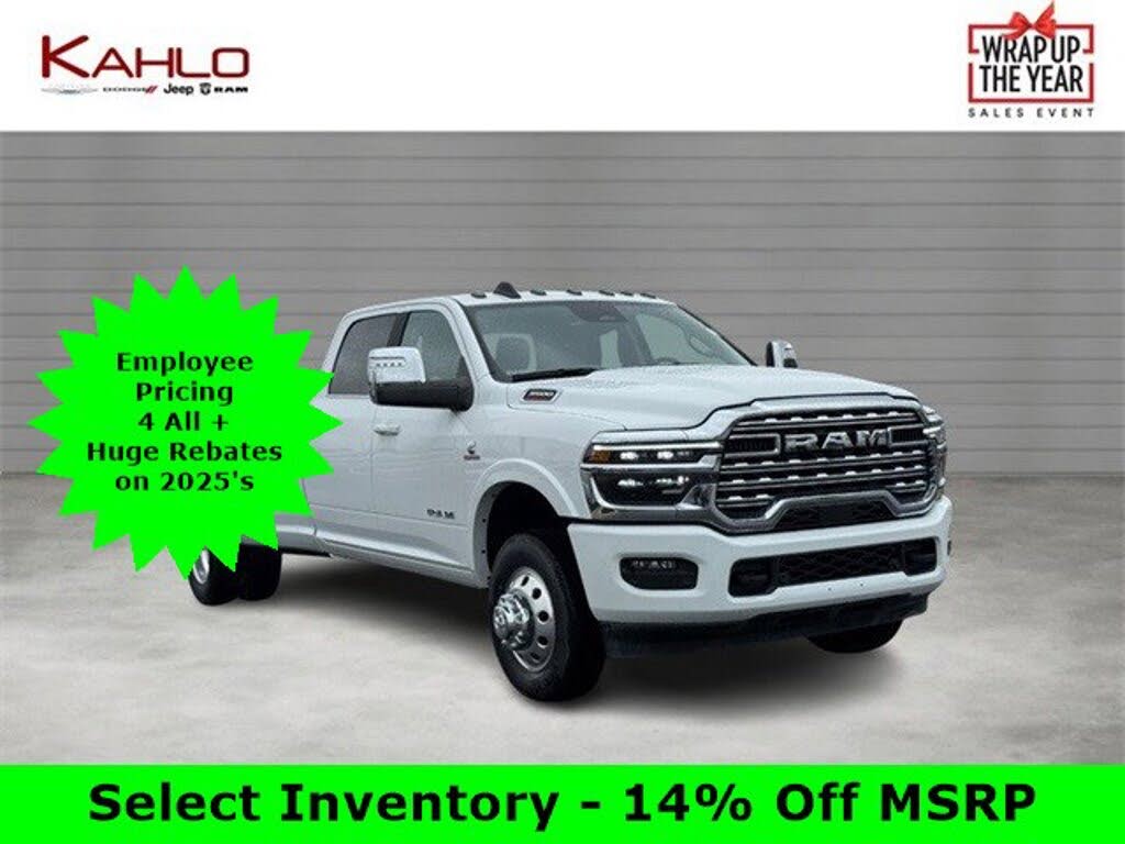 2025 RAM 3500 Limited Longhorn Crew Cab LB DRW 4WD