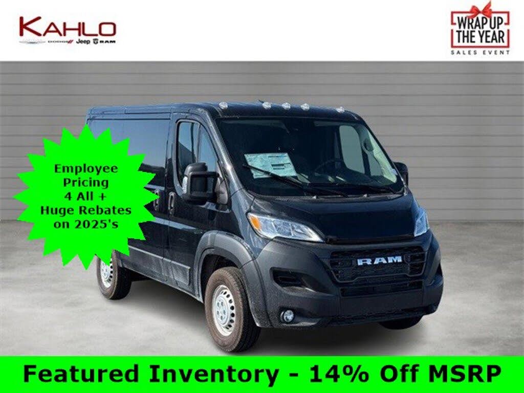 2025 RAM ProMaster 1500 Tradesman 118 Low Roof Cargo Van FWD