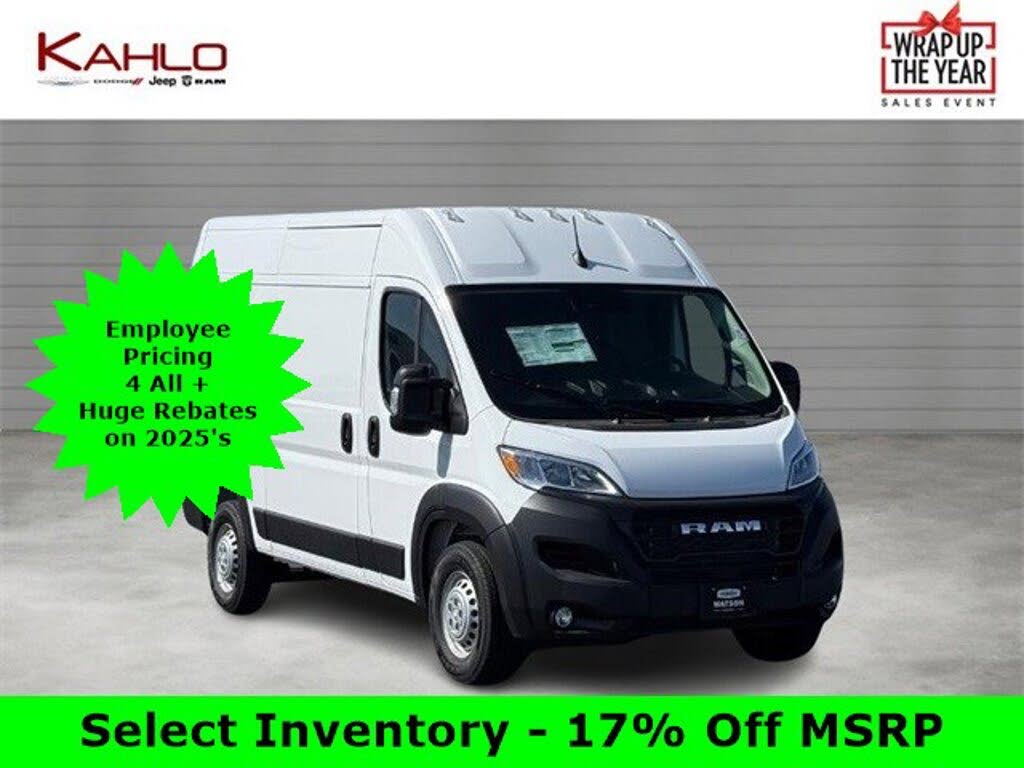 2025 RAM ProMaster 1500 Tradesman 136 High Roof Cargo Van FWD