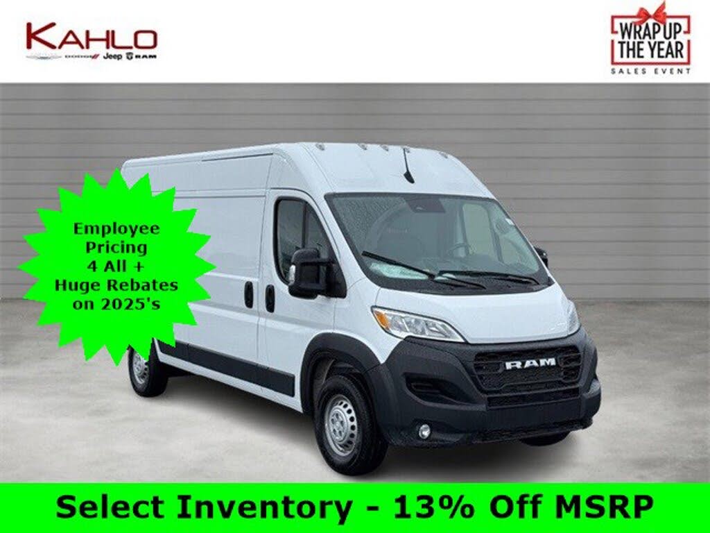 2025 RAM ProMaster 2500 Tradesman 159 High Roof Cargo Van FWD