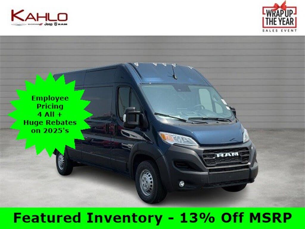 2025 RAM ProMaster 2500 Tradesman 159 High Roof Cargo Van FWD