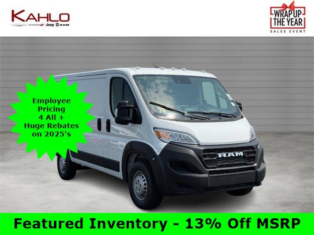 2025 RAM ProMaster 1500 Tradesman 136 Low Roof Cargo Van FWD
