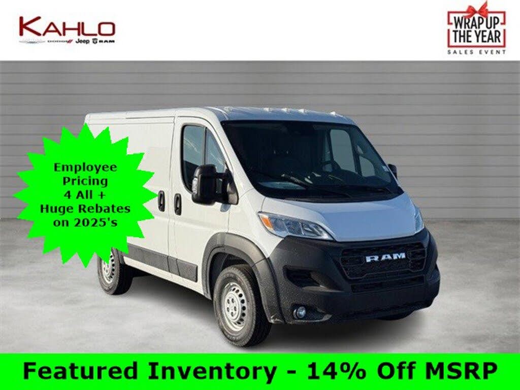 2025 RAM ProMaster 1500 Tradesman 118 Low Roof Cargo Van FWD