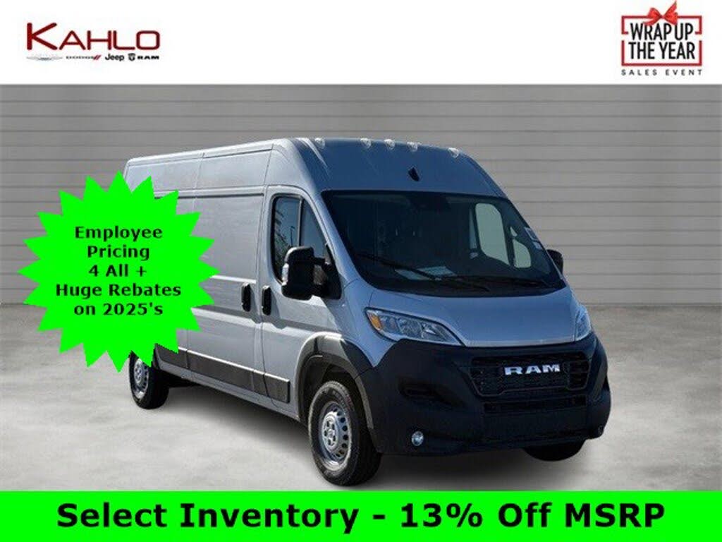 2025 RAM ProMaster 3500 Tradesman 159 High Roof Extended Cargo Van FWD