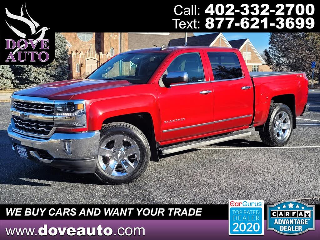2018 Chevrolet Silverado 1500 LTZ Crew Cab 4WD