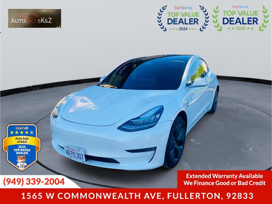 2018 Tesla Model 3 Long Range RWD