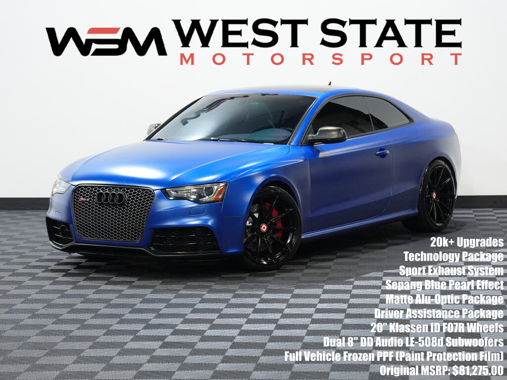 2015 Audi RS 5 4.2 quattro Coupe AWD